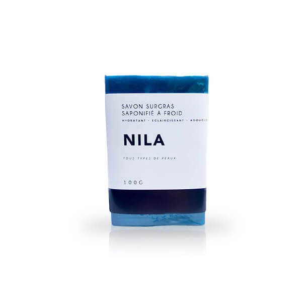 savon nila bleu