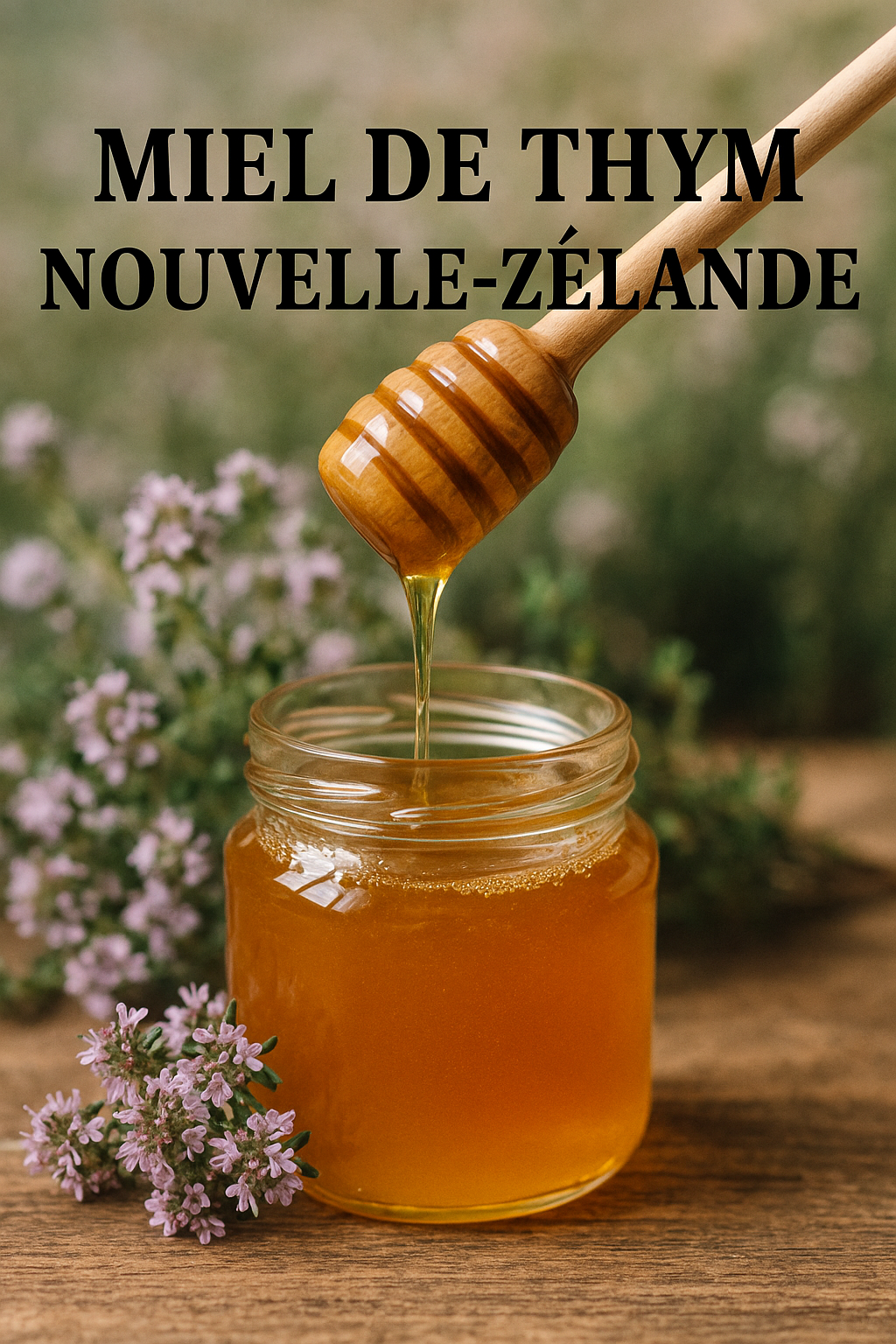 miel thym nouvelle zelande